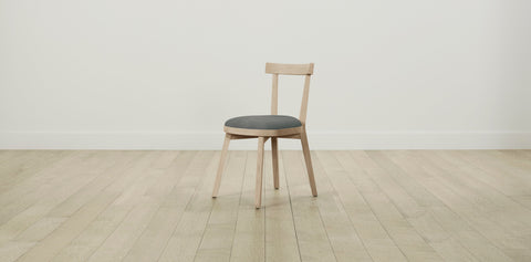 The Allen  - Mohair Fog Dining Chair