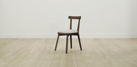 The Allen  - Performance Bouclé Polar Dining Chair