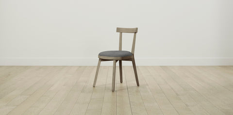 The Allen  - Performance Tweed Smoke Dining Chair