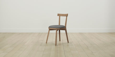 The Allen  - Performance Tweed Smoke Dining Chair