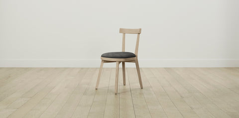 The Allen  - Performance Velvet Slate Dining Chair