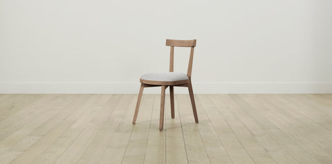 The Allen  - Performance Woven Chenille Steel Dining Chair