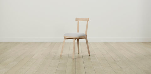 The Allen  - Performance Woven Chenille Steel Dining Chair