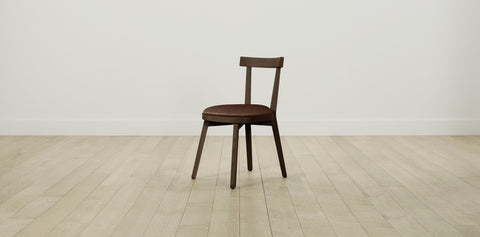 The Allen  - Tuscan Leather Bourbon Dining Chair