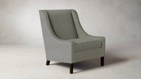 The Chrystie  - Merino Granite Chair