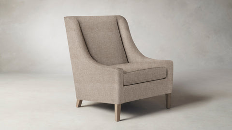 The Chrystie  - Performance Basketweave Malt Chair