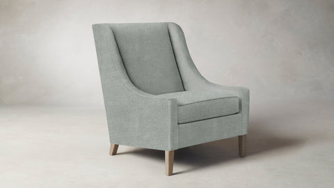 The Chrystie  - Performance Melange Weave Seaglass Chair