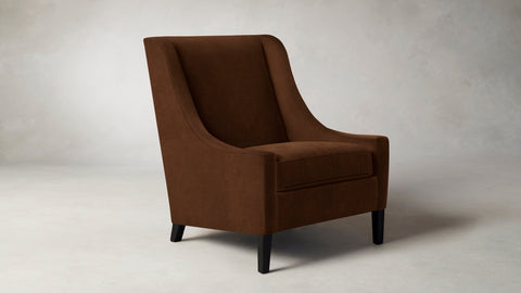 The Chrystie  - Performance Velvet Cider Chair