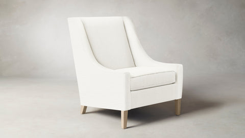 The Chrystie  - Performance Woven Chenille Lace Chair