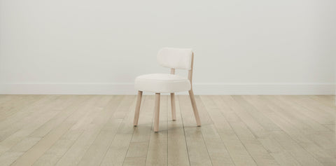 The Jane  - Performance Linen Oyster Dining Chair