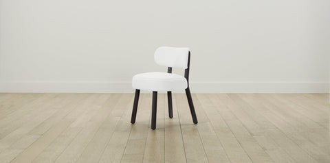 The Jane  - Performance Textured Linen Bone Dining Chair