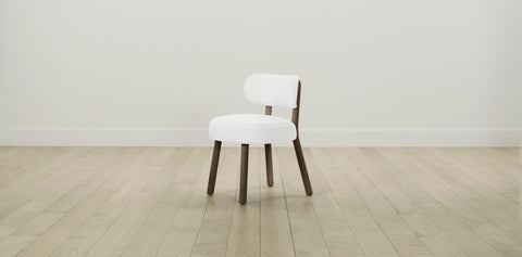 The Jane  - Performance Textured Linen Bone Dining Chair