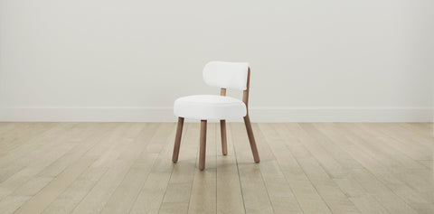 The Jane  - Performance Textured Linen Bone Dining Chair