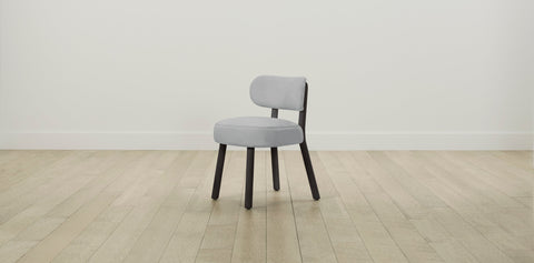 The Jane  - Performance Textured Linen Mineral Dining Chair