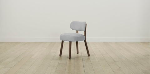 The Jane  - Performance Textured Linen Mineral Dining Chair