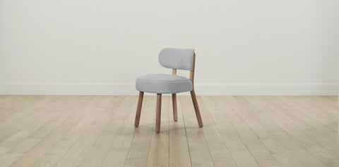 The Jane  - Performance Textured Linen Mineral Dining Chair