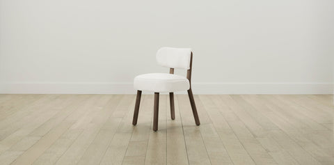 The Jane  - Performance Textured Linen Pearl Dining Chair