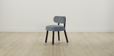 The Jane  - Performance Velvet Lunar Dining Chair