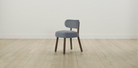 The Jane  - Performance Velvet Lunar Dining Chair