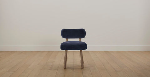 The Jane  - Performance Velvet Midnight Dining Chair