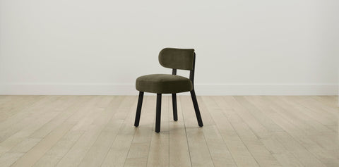 The Jane  - Performance Velvet Olive Dining Chair