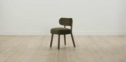 The Jane  - Performance Velvet Olive Dining Chair