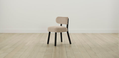 The Jane  - Performance Velvet Taupe Dining Chair