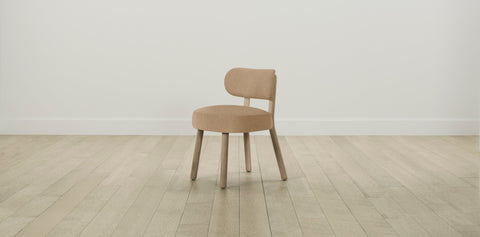 The Jane  - Tuscan Leather Camel Dining Chair