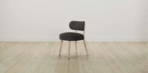 The Jane  - Tuscan Leather Seal Dining Chair