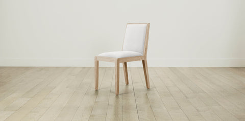 The Madison  - Performance Bouclé Polar Dining Chair