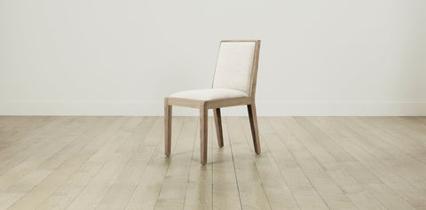 The Madison  - Performance Chenille Alabaster Dining Chair