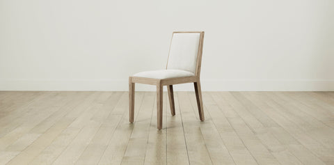 The Madison  - Performance Chevron Powder Dining Chair