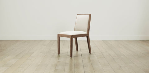 The Madison  - Performance Linen Oyster Dining Chair