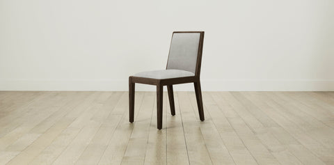 The Madison  - Performance Melange Weave Flint Dining Chair