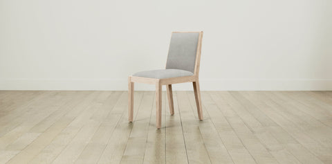 The Madison  - Performance Melange Weave Flint Dining Chair