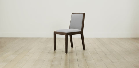 The Madison  - Performance Textured Linen Mineral Dining Chair