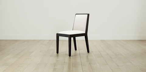 The Madison  - Performance Textured Linen Pearl Dining Chair