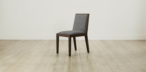 The Madison  - Performance Tweed Smoke Dining Chair