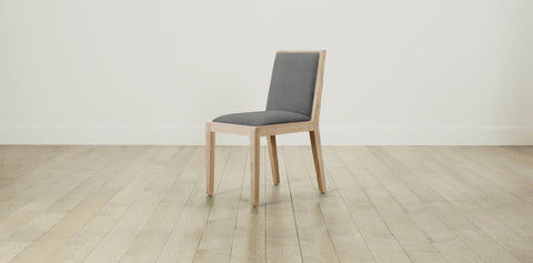 The Madison  - Performance Tweed Smoke Dining Chair