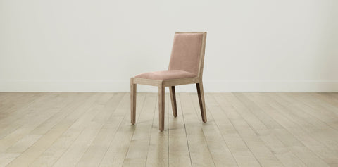 The Madison  - Performance Velvet Dusty Rose Dining Chair