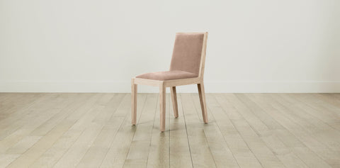 The Madison  - Performance Velvet Dusty Rose Dining Chair