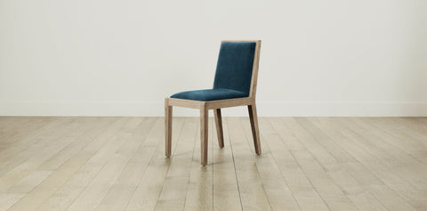 The Madison  - Performance Velvet Lagoon Dining Chair