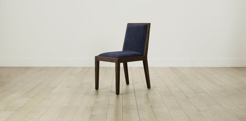 The Madison  - Performance Velvet Midnight Dining Chair