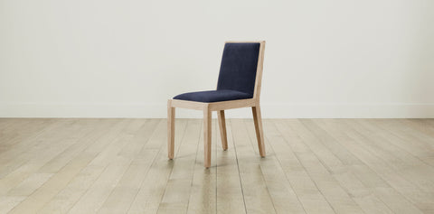 The Madison  - Performance Velvet Midnight Dining Chair