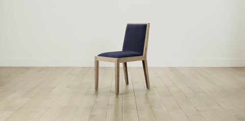 The Madison  - Performance Velvet Midnight Dining Chair