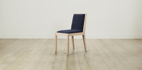 The Madison  - Performance Velvet Midnight Dining Chair