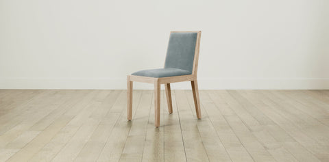 The Madison  - Performance Velvet Sapphire Dining Chair