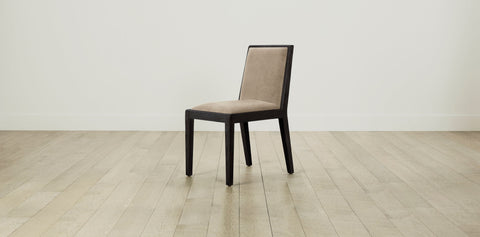 The Madison  - Performance Velvet Taupe Dining Chair