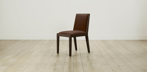 The Madison  - Tuscan Leather Bourbon Dining Chair