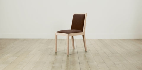 The Madison  - Tuscan Leather Bourbon Dining Chair